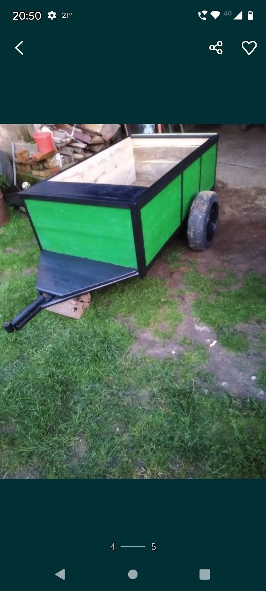 Remorca motocultor vand schimb