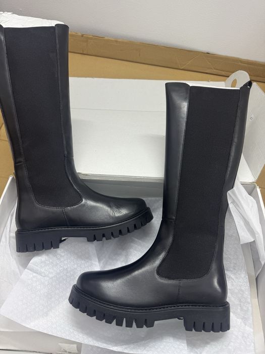 Cizme din piele NA KD 39
