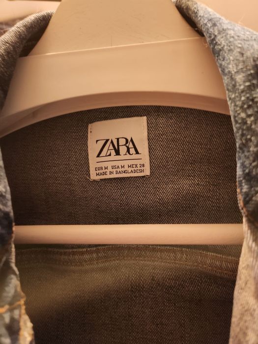 Jacheta din denim Zara