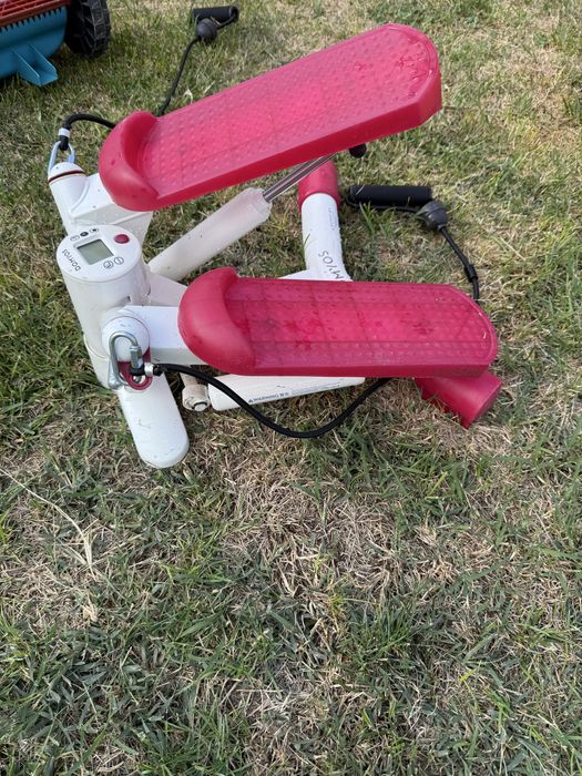 Stepper lateral, cu display multifunctional si corzi elastice laterale