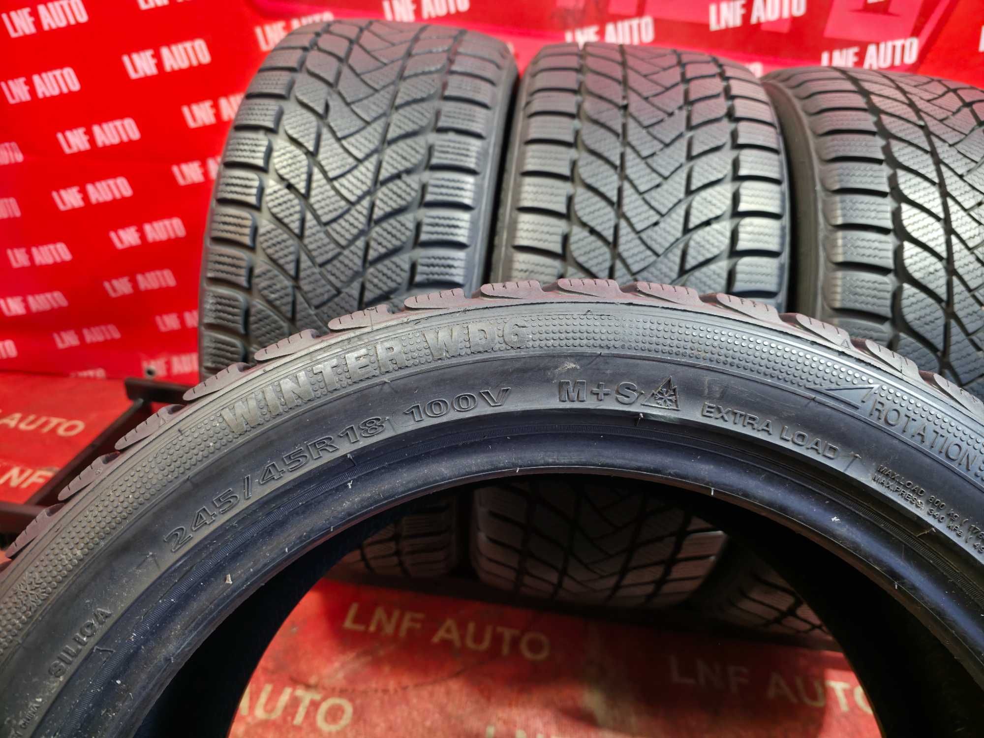 Anvelope de IARNA - 245/45/18 - DELINTE - 8 MM - DOT 2022 !