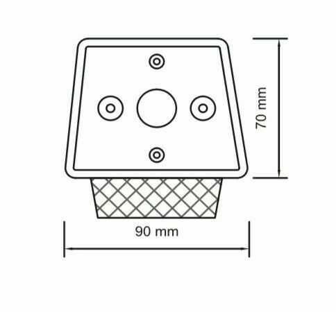 2 Броя LED Диодни габарити маркери за таван на Ford Transit 1999-2006