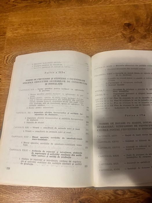 Norme de prevenire și stingerea incendiilor ptr unit. din ramura M. S.