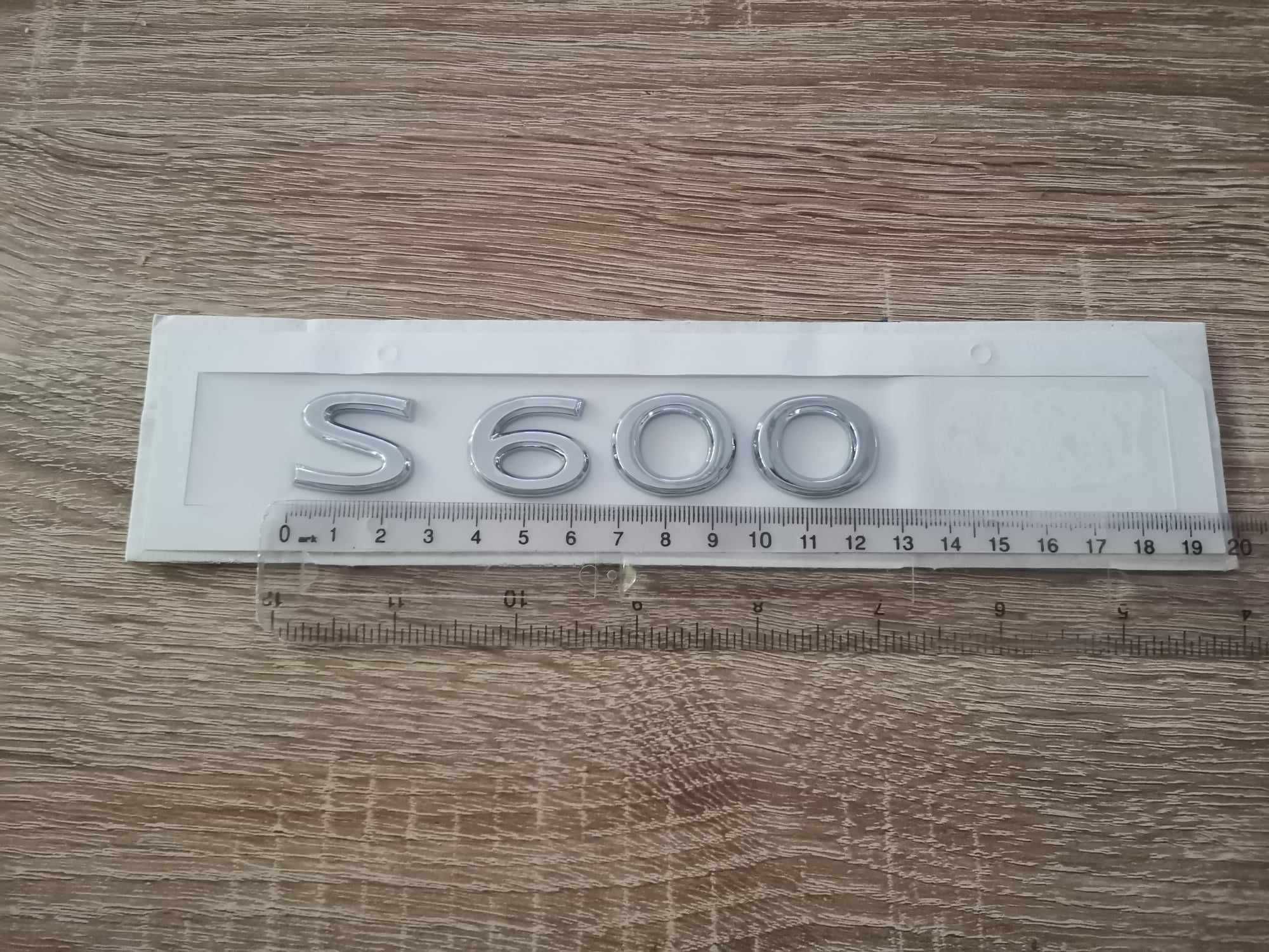 Надпис нов стил Mercedes Benz S 600 W223