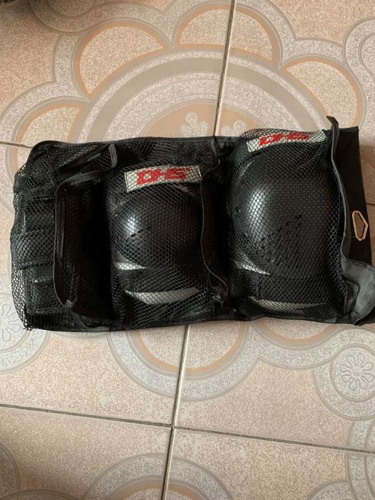 Set Casti si Protectii Ciclism DHS_Discount