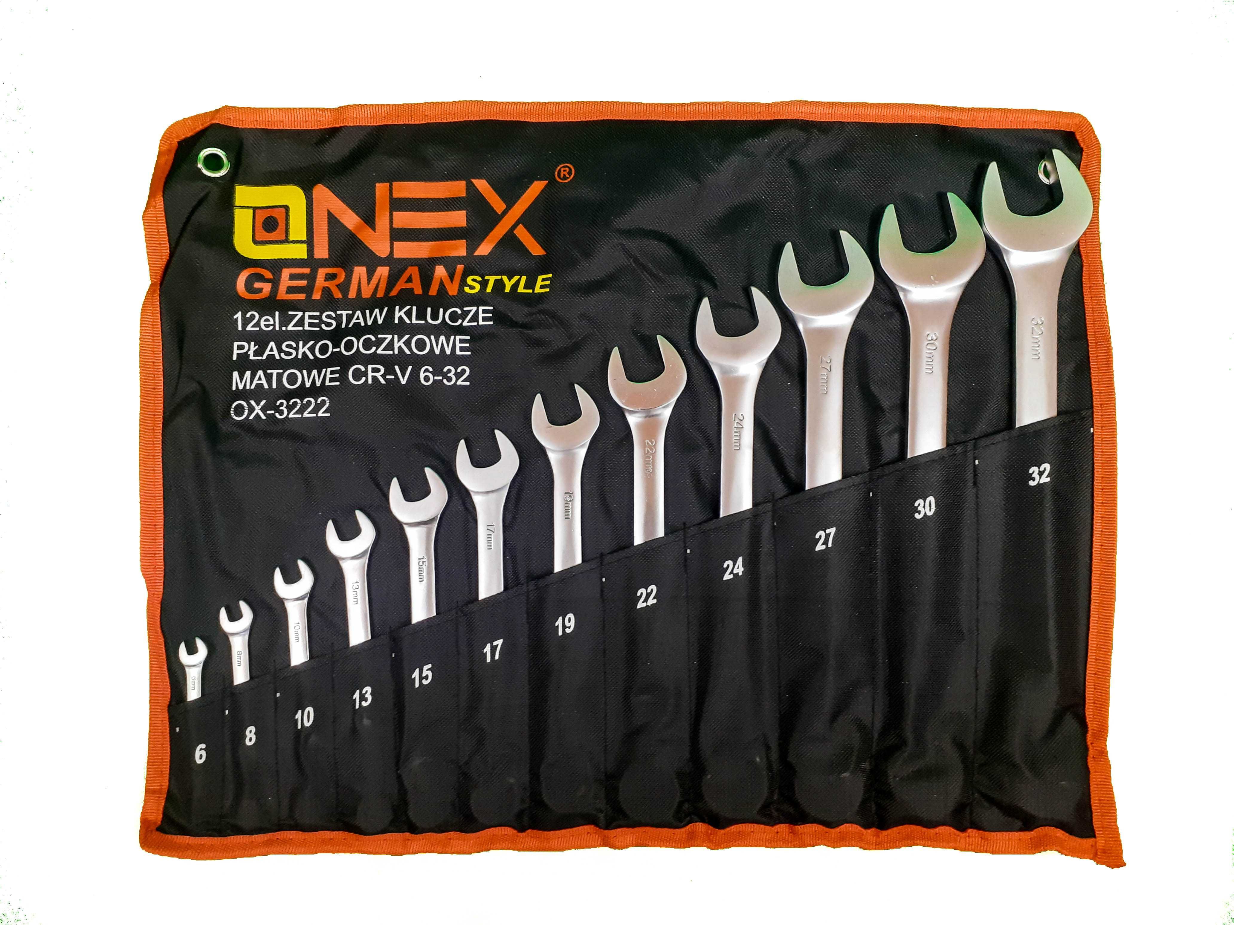 Set 12 chei fixe combinate 6-32mm (OX-3222)