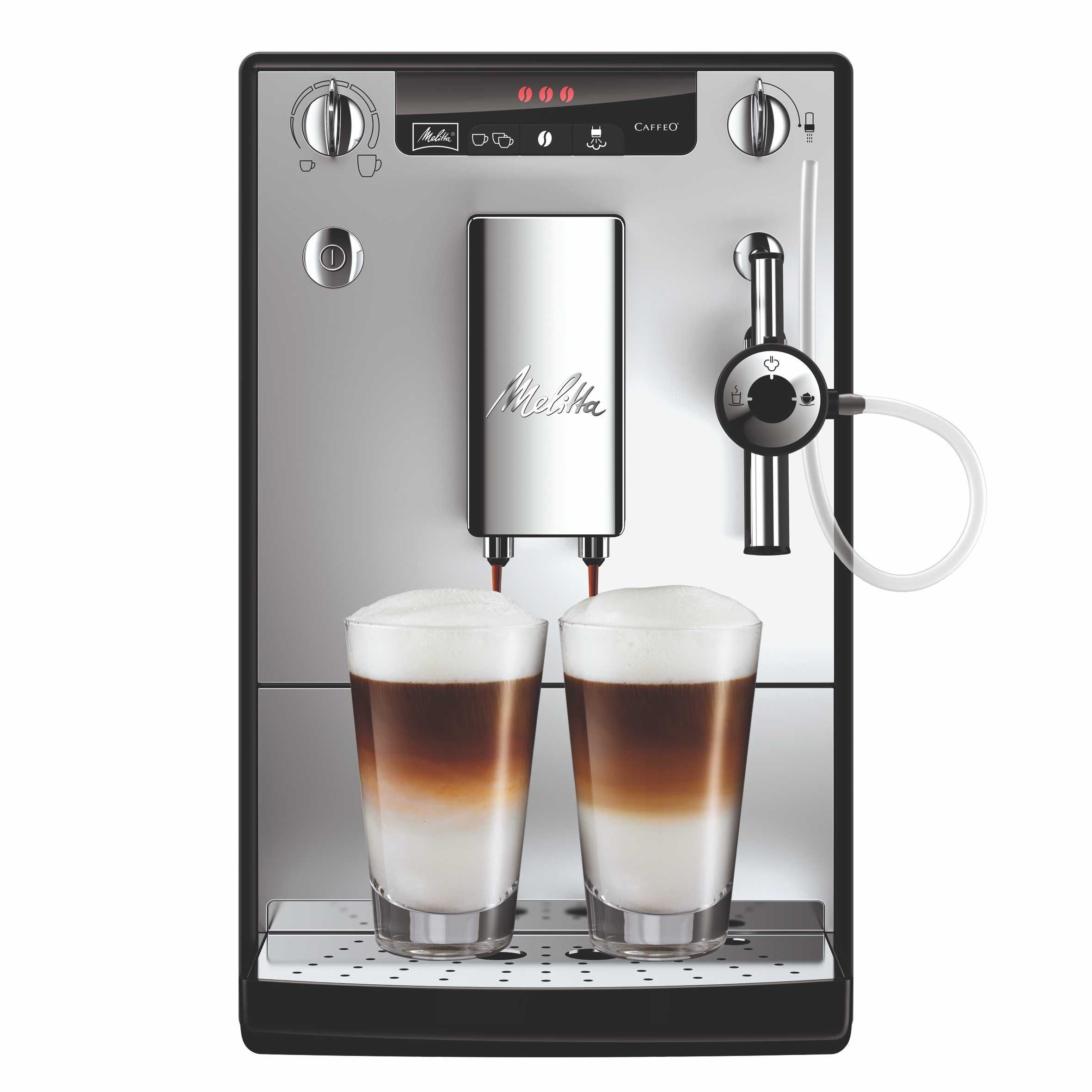 Кофемашина Melitta Solo Perfect Milk 957-201/203 Black/Silver