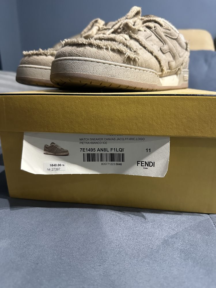Fendi Match Canvas мъжки обувки 45