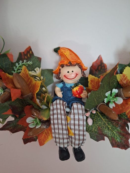 Coronita de toamna pentru ușa