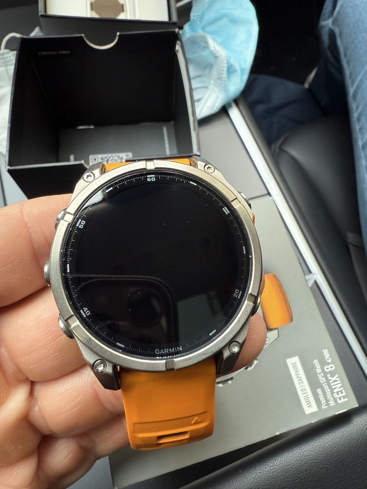 Garmin Fenix 8 Sapphire Titanium 47mm