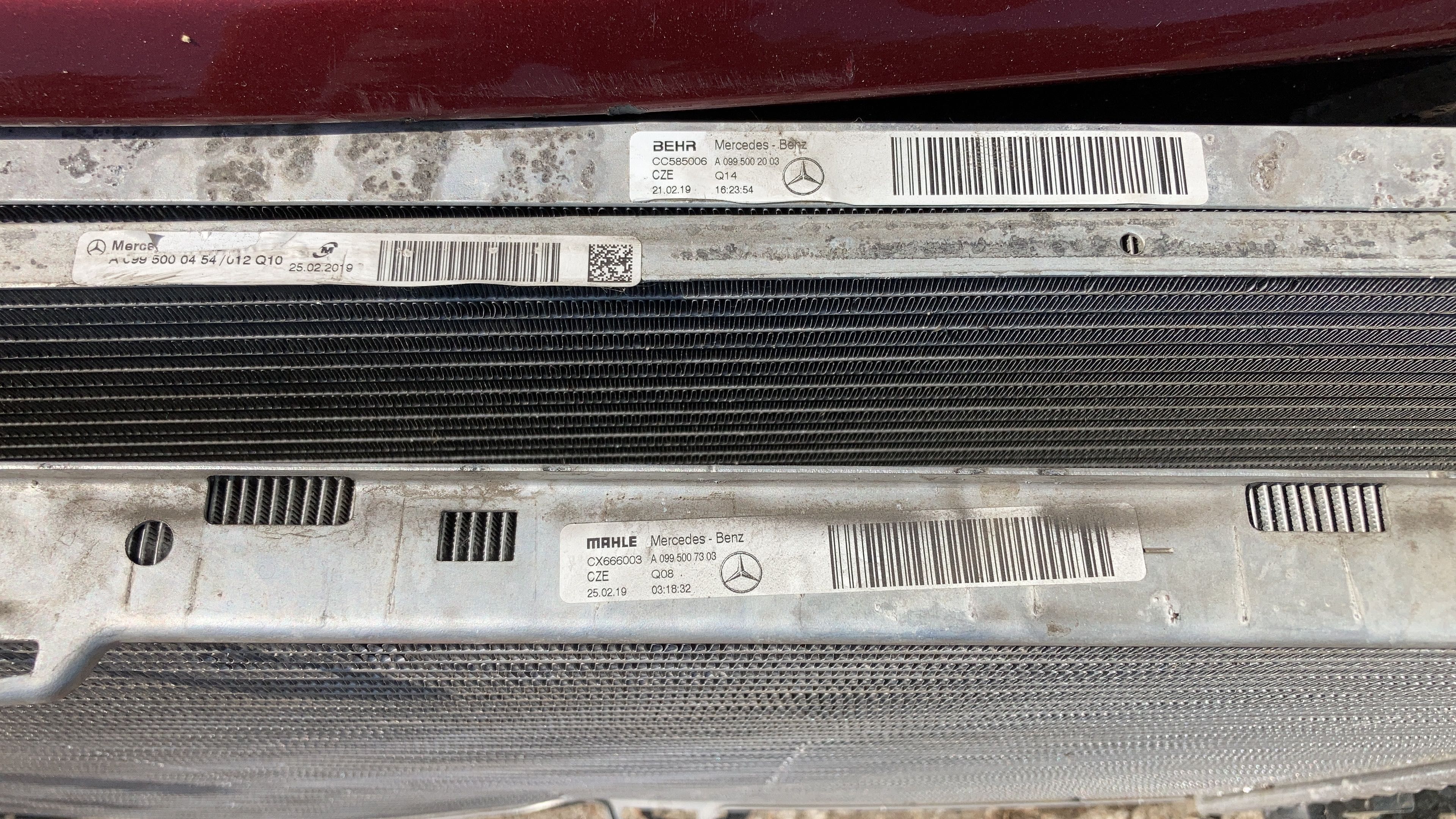 Radiatoare Mercedes Benz GLC , E-Class , C-Class radiator apa AC