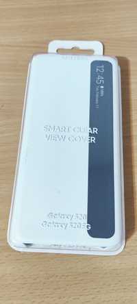 Husa Samsung clear view S20 alba tip carte noua originala