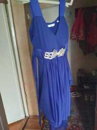 Платье женское синего цвета