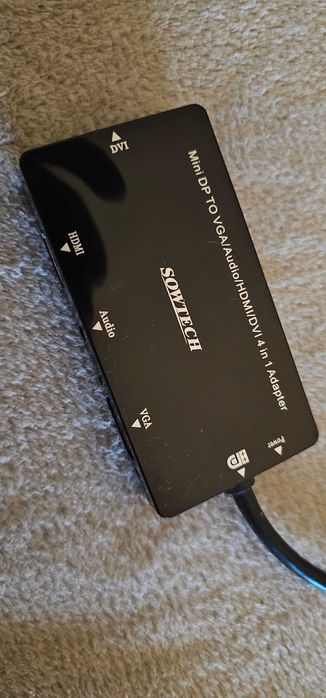 adaptor mini display port 4in1 dvi HDMI audio vga