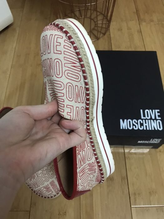 Espadrile Love Moschino