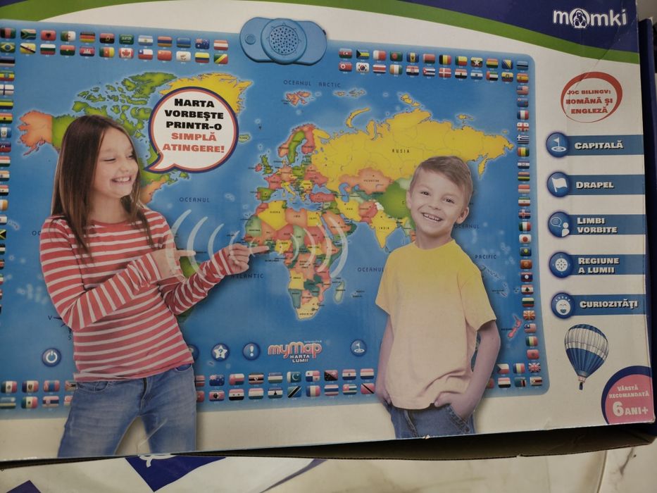 Vând harta digitala pt copii