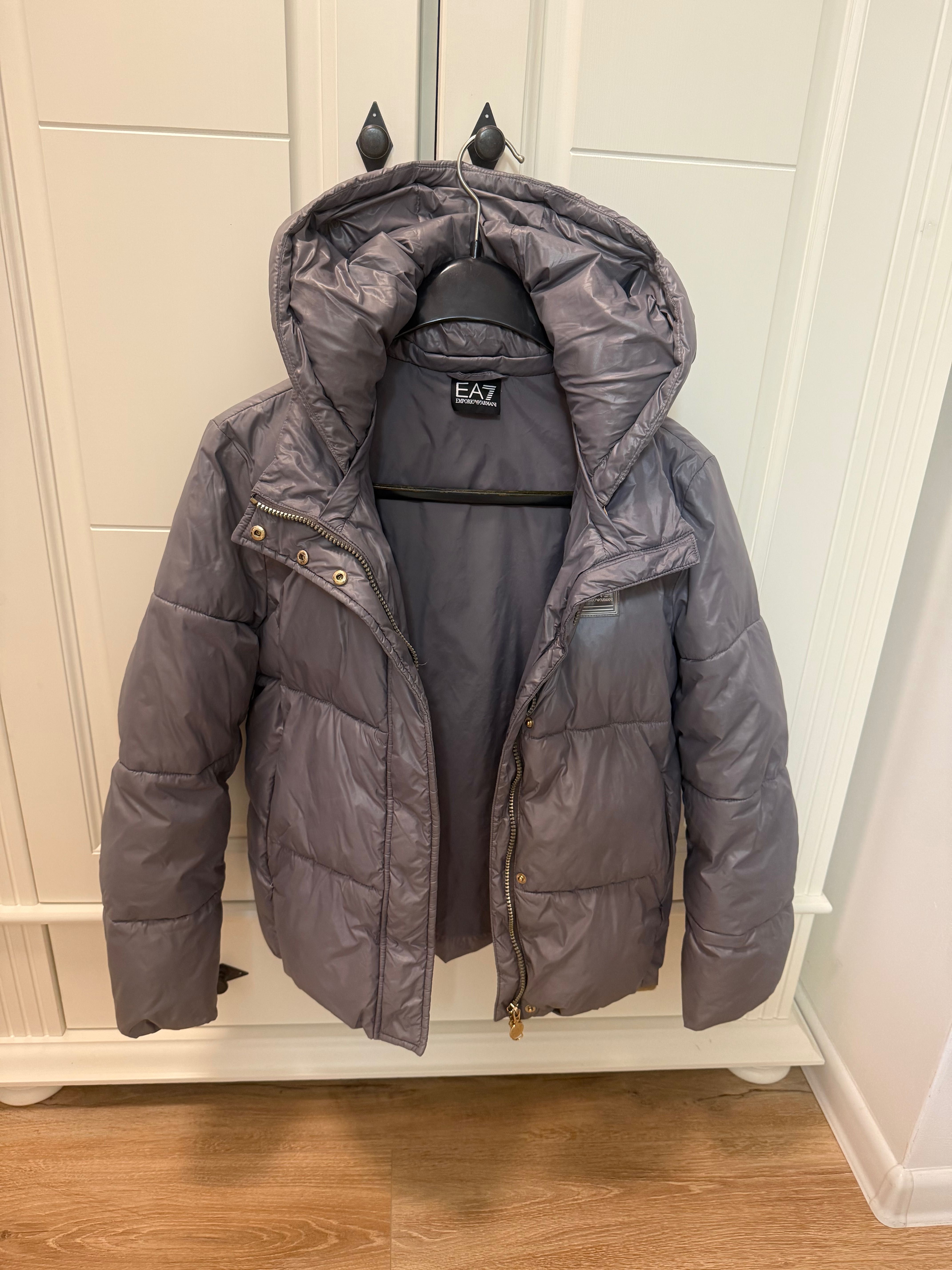 Пухено зимно яке Emporio Armani S