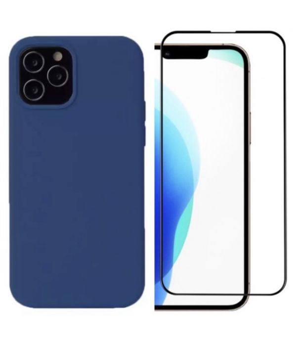 Husa Defender Case si Folie Sticla Secu Iphone 13/14/15/16E/17 PRO MAX