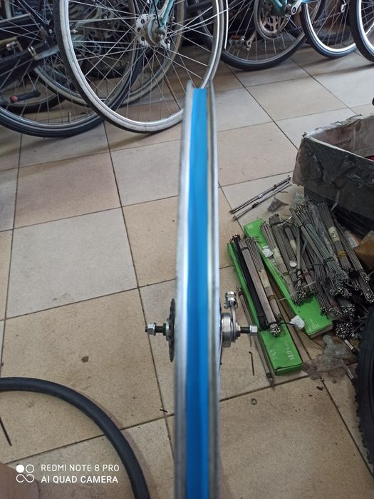 Roata 28 janta dubla butuc single Velosteel Cehia