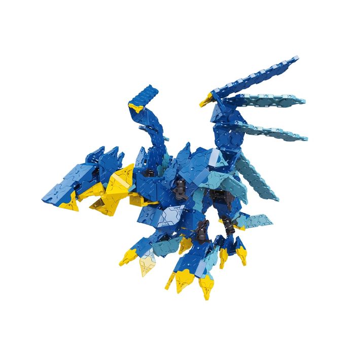 Японски Детски конструктор LaQ Master BLUE DRAGON, 1265 части