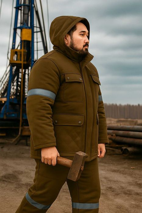 Спецодежда, куртка с брюками утепленная,