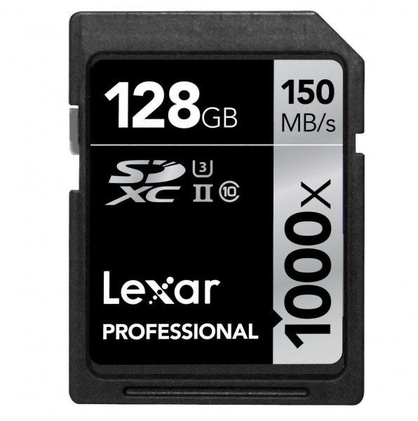 Карта памяти Lexar SDXC 128GB