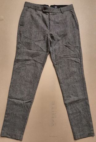 Pantaloni eleganti costum H&M 46-48 echivalent 28-30