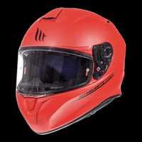 каска MT Helmets каска Targo SHELL RED пистова мото каска