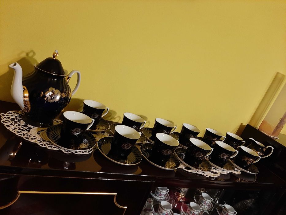 De vanzare serviciu cafea cu lapte cobalt