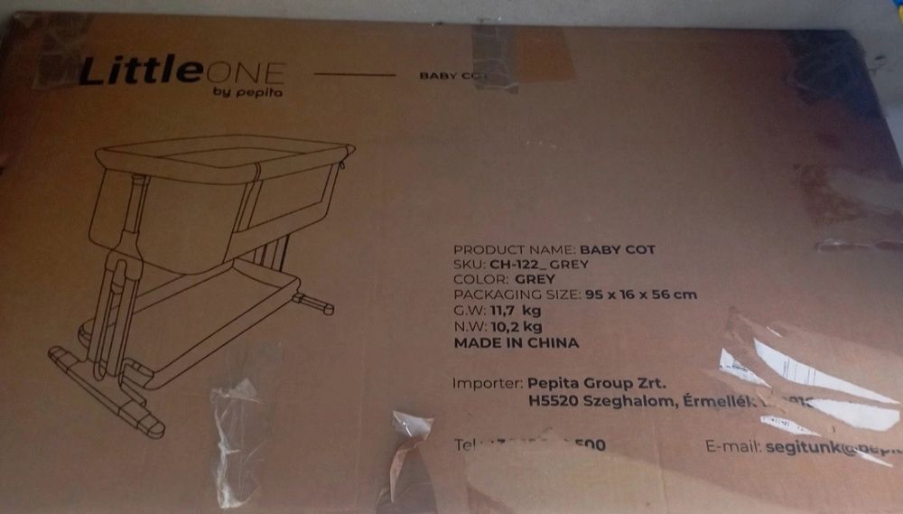 Pătuț bebeluși reglabil