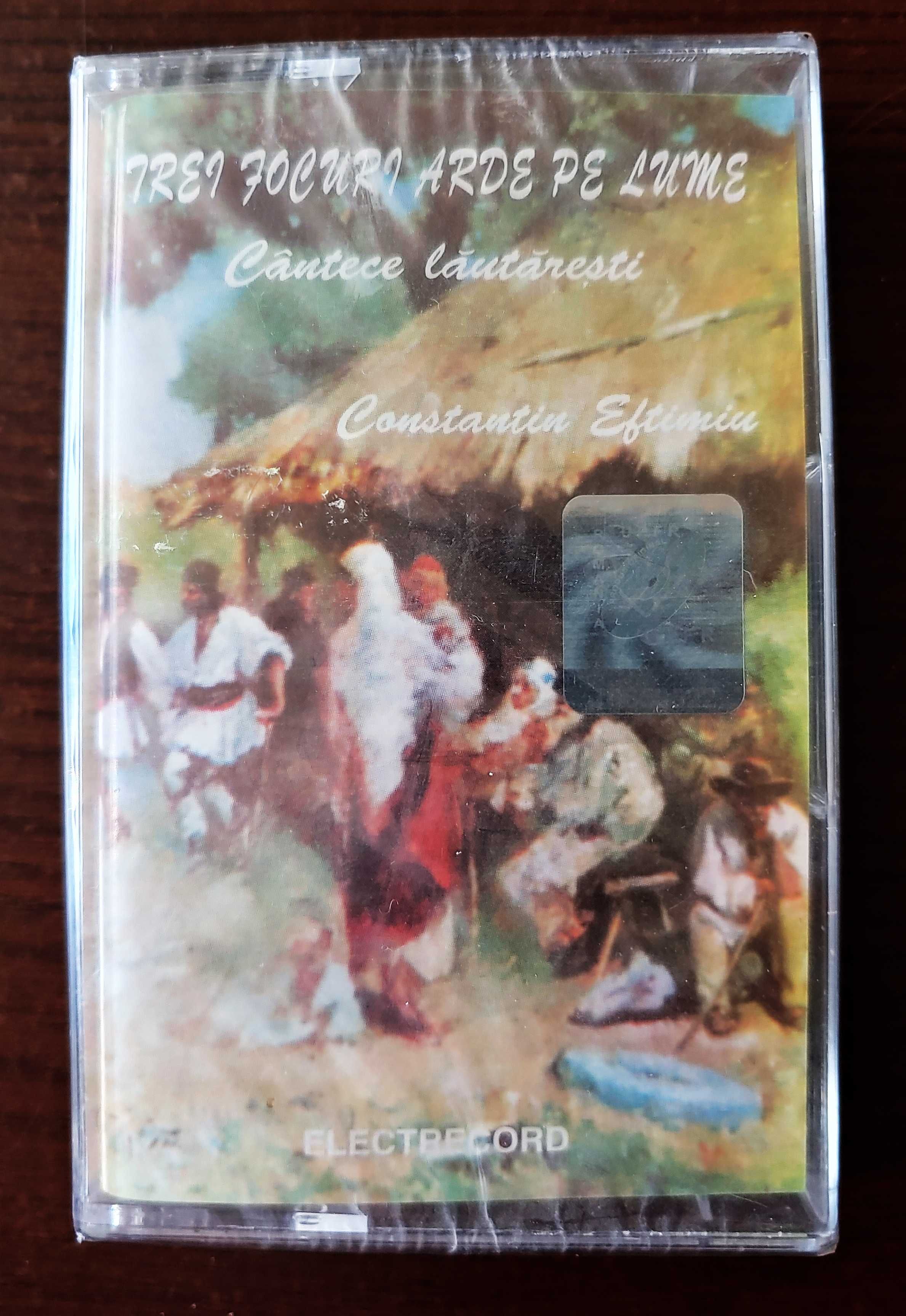 Caseta audio sigilata "Cantece Lautaresti"