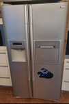 Frigider Side by Side LG, dozator apa, cuburi de gheata
