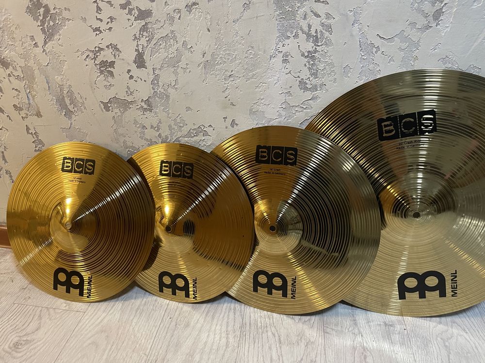 Барабанные тарелки meinl BCS