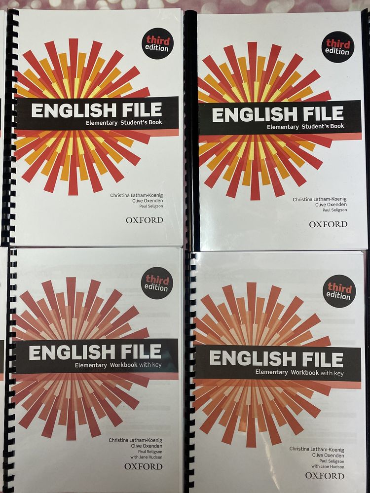 English file 3rd edition Oxford 3 издание elementary элементари книга