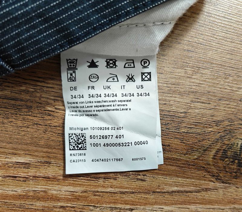 HUGO BOSS Оригинален мъжки панталон размер W34  L34