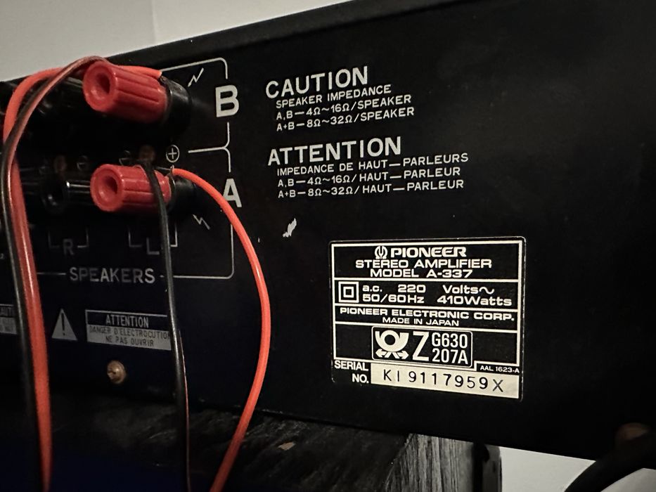 Amplificator pioneer A-337