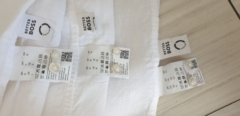 Hugo Boss Len Regular Fit / M L XL 2XL ОРИГИНАЛ! Мъжки Ленени Ризи
