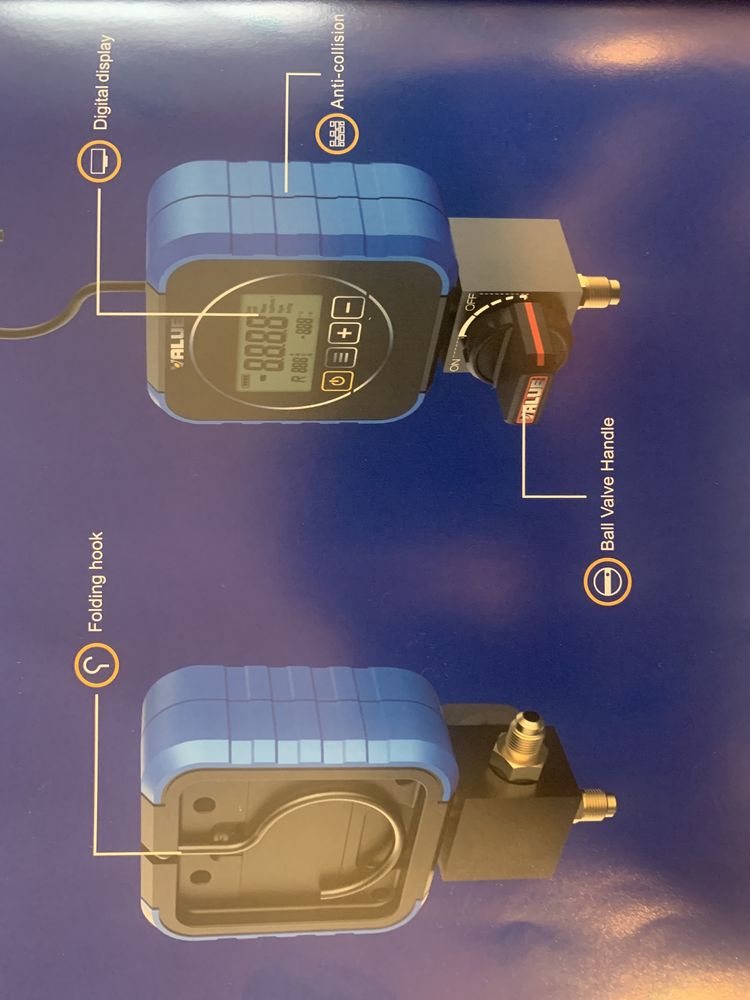 Manometru digital value vrm1-0101i freon r22 r134 r1234yf r404 r407 et