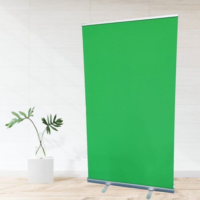 Студиен фон; Зелен екран; Фон за студио Roll up