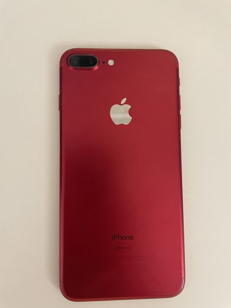 Айфон 7+ красный, 256гб