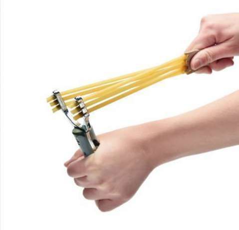 Praștie de vânătoare profesionala – ABS, aluminiu și latex