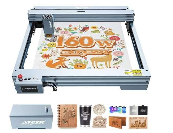 ATEZR V35 Plus 160W – Mașină laser gravură și tăiere CNC