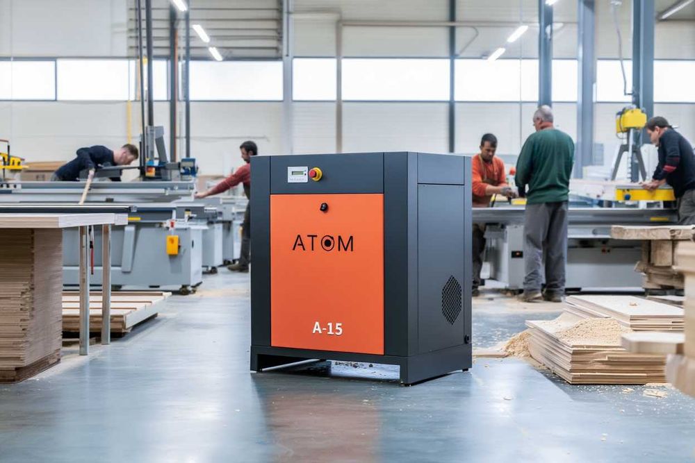 Винтовой компрессор ATOM A-15 | 15 кВт | 10 бар