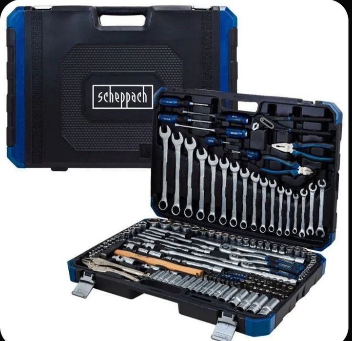Набор инструментов ключей Scheppach 180 предметов