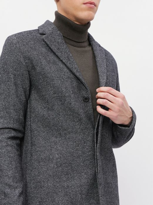 Ново мъжко зимно вълнено  палто Selected Homme