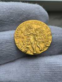 Moneda aur ducat Netherlands Olanda 1741
