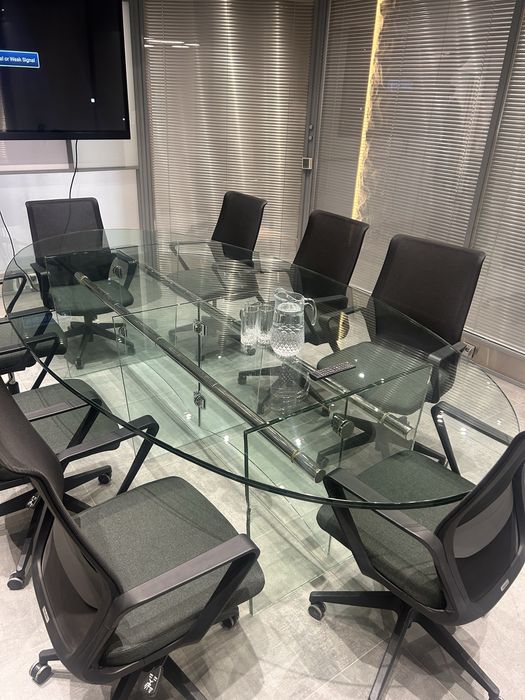 Стеклянные столы