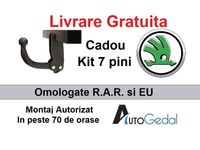 Carlig Remorcare Skoda Octavia Sedan 2004-2013 - Omologat RAR si EU