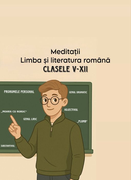 Meditații - Limba română - Bacalaureat și Evaluare Națională
