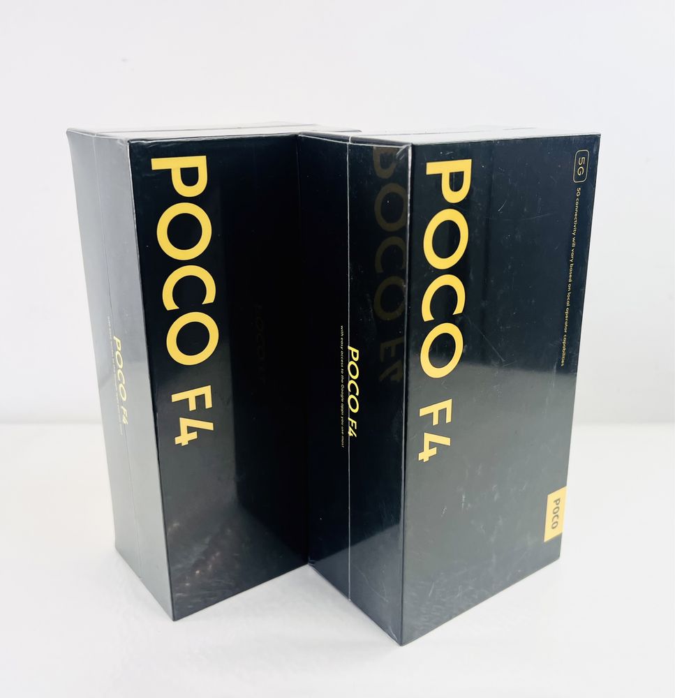 НОВ! Xiaomi Poco F4 5G 256GB 8RAM Black / Green 2г. Гаранция!